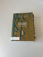 Collegebundel 2020-2021, Boeken, Ophalen of Verzenden, Zo goed als nieuw, Overige niveaus, Overige vakken