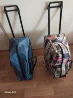 2 keer Trolley tassen zganw, Uitschuifbare handgreep, 30 cm of meer, Overige kleuren, Ophalen of Verzenden