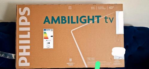 Nieuwe Philips 43" 4K Ambilight Smart TV, Audio, Tv en Foto, Televisies, Nieuw, 100 cm of meer, 4k (UHD), Philips, 50 Hz, Smart TV