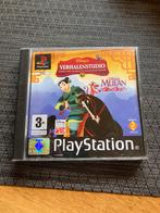 Disney Verhalenstudio Mulan Ps1 Game, Puzzel en Educatief, 1 speler, Ophalen of Verzenden, Zo goed als nieuw