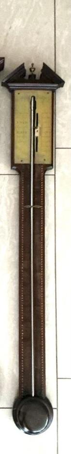 Engelse stick barometer., Ophalen
