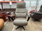 Topform Delos fauteuil – showroommodel, Ophalen of Verzenden, Zo goed als nieuw, Leer, 50 tot 75 cm
