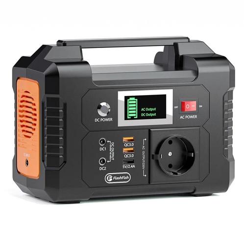 Draagbare 200W Krachtcentrale - 151Wh Lithiumbatterij, Caravans en Kamperen, Camper-accessoires, Nieuw, Verzenden