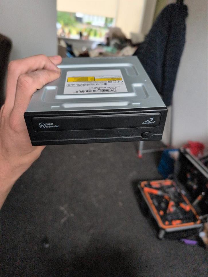 Samsung SH-222BB Interne DVD Writer, Computers en Software, Optische drives, Gebruikt, Intern, Windows, Cd, Dvd, Ophalen