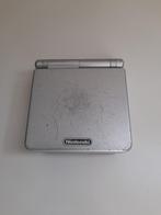 Gameboy Advanced SP Zilver, Ophalen of Verzenden, Gebruikt, Game Boy Advance