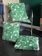 Retro gerenoveerde stoel met bijpassende kussenslopen, Ophalen, Gebruikt, Stof, Eén