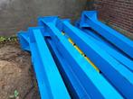 Oersterke prachtige rechte koker balken, voor carport/hal, Doe-het-zelf en Verbouw, Metalen, Ophalen, Zo goed als nieuw, IJzer