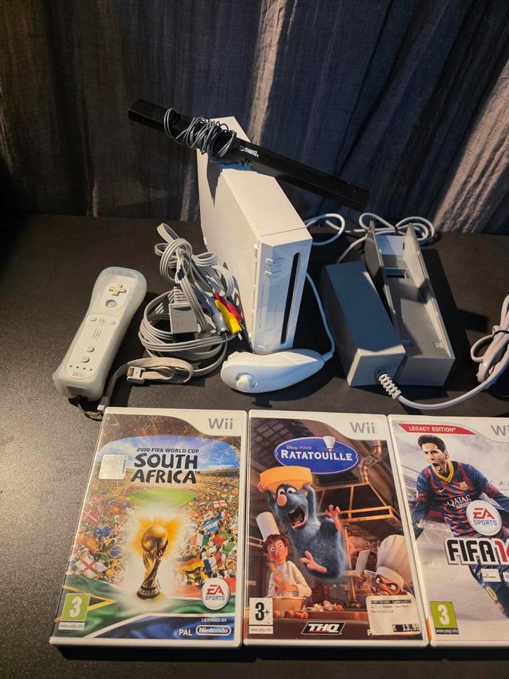 Nintendo Wii Compleet met Games!, Spelcomputers en Games, Games | Nintendo Wii, Zo goed als nieuw, Sport, 2 spelers, Vanaf 3 jaar