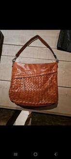 Cognackleurige Dames Tas, Ophalen of Verzenden, Zo goed als nieuw, Bruin, Handtas