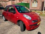 Nissan Micra 1.2 48KW 3DR 2006 Rood, Auto's, 921 kg, 4 cilinders, Origineel Nederlands, Micra