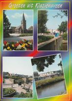 KLAZIENAVEEN Kerk Panorama Winkelcentrum Groeten, Verzenden, 1980 tot heden, Ongelopen, Drenthe