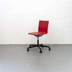 1x Vitra Maarten van Severen .04 Bureaustoel Rood, Huis en Inrichting, Ophalen of Verzenden, Zo goed als nieuw, Bureaustoel, Rood