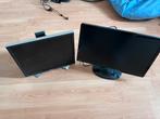 2 monitoren, Computers en Software, Monitoren, Ophalen, Ingebouwde speakers, Gebruikt, BenQ