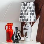 West Germany vaaslamp, Huis en Inrichting, Overige materialen, Vintage, Ophalen of Verzenden, Zo goed als nieuw