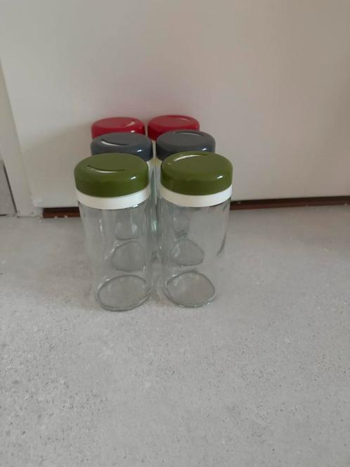 Kruidenpotjes - Set van 6, Huis en Inrichting, Keuken | Keukenbenodigdheden, Gebruikt, Ophalen of Verzenden
