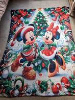 Prachtige Kerstmis Deken Mickey en Minnie Mouse 2.00 x 1.50, Ophalen of Verzenden, Zo goed als nieuw