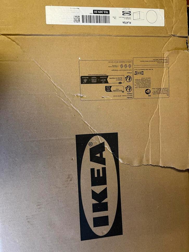 Halve IKEA PLATSA kast wit - Nieuw in doos!, Huis en Inrichting, Kasten | Kledingkasten, Nieuw, Minder dan 100 cm, 50 tot 100 cm