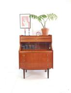 Vintage Deense secretaire Arne Vodder teak kast, Ophalen of Verzenden