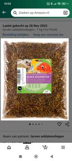 Soldaatvlieg larven gedroogd 1 kilo, Dieren en Toebehoren, Dierenvoeding, Ophalen of Verzenden
