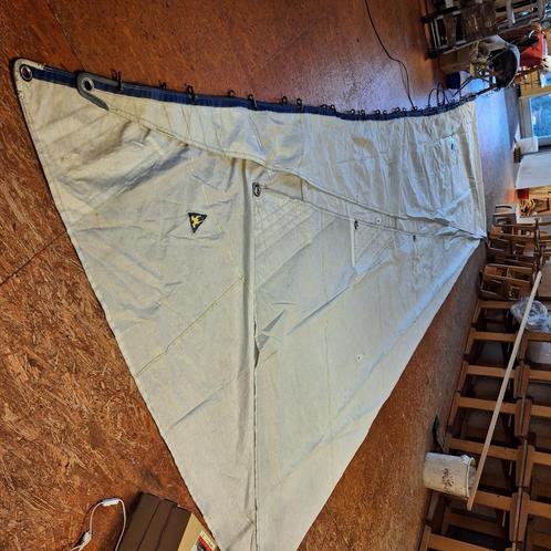 Fok met leuvers, Watersport en Boten, Zeilen en Zeiltoebehoren, Gebruikt, Genua of Fok, 15 tot 30 m², Ophalen
