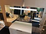 Spiegel met verlichting en klok, Ophalen, 100 tot 150 cm, Overige typen, Nieuw