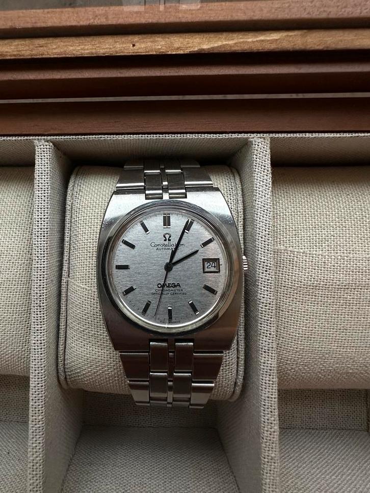Omega Constellation Automatic, Sieraden, Tassen en Uiterlijk, Horloges | Heren, Omega, Ophalen of Verzenden