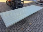 damwand platen gebruikt nr.1, dakplaat, afdak, wand., Ophalen, Gebruikt, Metaal, Overige typen
