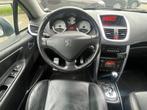 Peugeot 207 CC 1.6 120PK VTi Cabrio,Clima,Leder,Pdc,Lmv,Stuu, Auto's, Automaat, Zwart, 4 cilinders, 4 stoelen