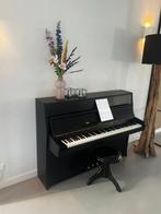 Rösler piano, mat zwart, beginner, pianokruk, Muziek en Instrumenten, Piano's, Ophalen, Gebruikt, Zwart, Piano