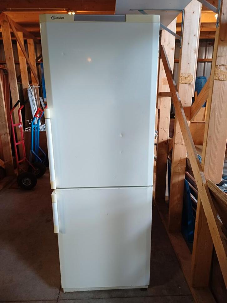 Bauknecht Koel-Vriescombinatie - 3 Laden, Witgoed en Apparatuur, Koelkasten en IJskasten, Gebruikt, Met aparte vriezer, 200 liter of meer