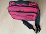 Werktas rood met zwart, zeer ruim met laptop vak, Ophalen of Verzenden, Zo goed als nieuw, Rood