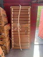 Elektrisch Verstelbaar Bed 200x90, Ophalen, 90 cm, Eenpersoons, Beige