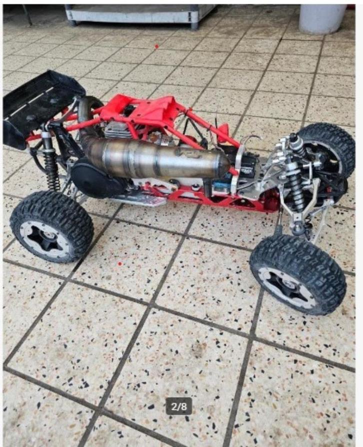 HPI Baja 34cc full alu shorty, Hobby en Vrije tijd, Modelbouw | Radiografisch | Auto's, Zo goed als nieuw, Auto offroad, Benzine