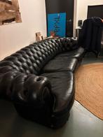 Chesterfield bank - Klassieke elegantie, Huis en Inrichting, Ophalen, Gebruikt, Driepersoons, Rechte bank
