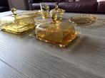 vintage glazen servies, Antiek en Kunst, Antiek | Glas en Kristal, Ophalen