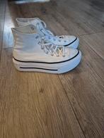 Converse All Star Platform - Check Taylor maat 41.5, Wit, Converse, Ophalen of Verzenden, Sneakers of Gympen