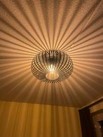 Zwarte Plafondlamp - Trendy & Sfeervol, Ophalen of Verzenden, Zo goed als nieuw, Metaal