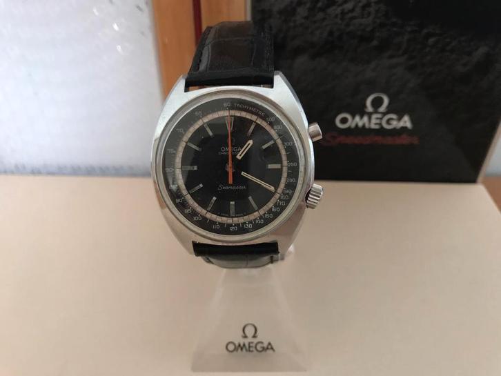 Omega Seamaster Chronostop Ref: 145.007 1971, Sieraden, Tassen en Uiterlijk, Horloges | Heren, Gebruikt, Zakhorloge, Omega, Staal