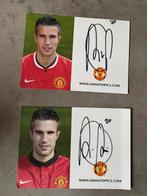 Voetbal Robin van Persie spelerskaarten Manchester United, Ophalen of Verzenden, Zo goed als nieuw, Buitenlandse clubs, Spelerskaart