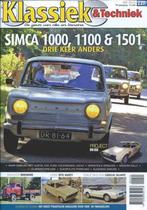 Klassiek & Techniek 220 2016 : Simca 1000 - 1100 - 1501, Boeken, Auto's | Folders en Tijdschriften, Gelezen, Ophalen of Verzenden