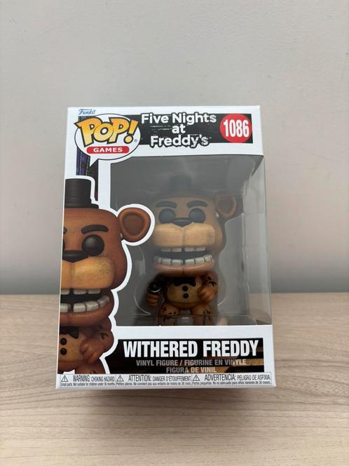 Withered Freddy #1086 Funko Pop! Five Nights at Freddy’s, Verzamelen, Poppetjes en Figuurtjes, Ophalen of Verzenden