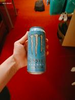 Monster Energy ultra blue USA, Verzamelen, Blikken, Gebruikt, Ophalen of Verzenden