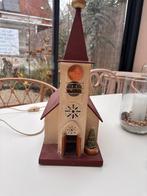 Kerst vintage kerk met verlichting, Diversen, Kerst, Ophalen, Zo goed als nieuw