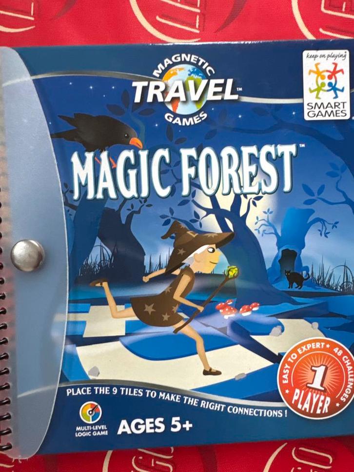 Smart Games Magic Forest - Reisspel, Hobby en Vrije tijd, Gezelschapsspellen | Overige, Zo goed als nieuw, Een of twee spelers