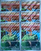 Pokemon 6 stuks Victini Jumbo XL promo 208, Ophalen of Verzenden, Nieuw, Meerdere kaarten