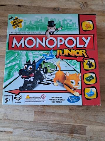 Monopoly junior compleet beschikbaar voor biedingen