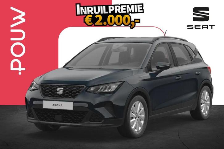 SEAT Arona 1.0 EcoTSI 95pk Reference | 16" Velgen, Auto's, Seat, Bedrijf, Te koop, Arona, ABS, Airbags, Airconditioning, Alarm