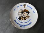 Wandbord 1945-1995 Dag van het Verzet. Wilhelmina+Churchill, Ophalen of Verzenden, Overige soorten, Nederland, Kunstobject