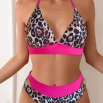 Nieuw! Bikini set: Leopard / Roze / Maat: L, Kleding | Dames, Badmode en Zwemkleding, Ophalen of Verzenden, Nieuw, Roze, Bikini