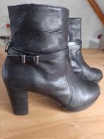Marco Polo Leren Laars - maat 38.5, Ophalen of Verzenden, Zo goed als nieuw, Zwart